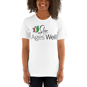 She Ages Well - Short-Sleeve T-Shirt